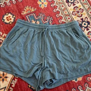 Aerie Olive Green Sleep shorts